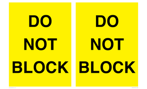 WA12418: DO NOT BLOCK