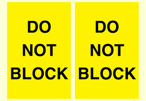 WA12418: DO NOT BLOCK