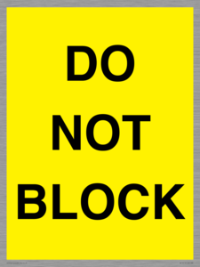 WA12418: DO NOT BLOCK