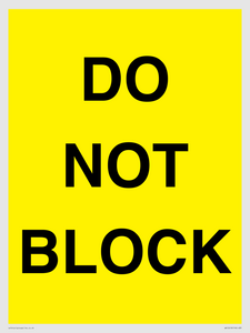WA12418: DO NOT BLOCK