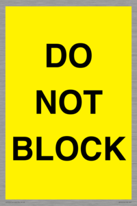 WA12418: DO NOT BLOCK