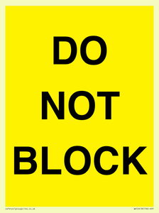 WA12418: DO NOT BLOCK
