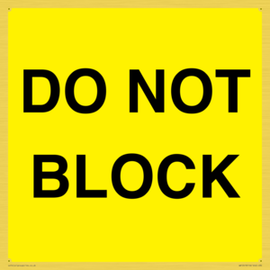 WA12418: DO NOT BLOCK