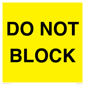 WA12418: DO NOT BLOCK
