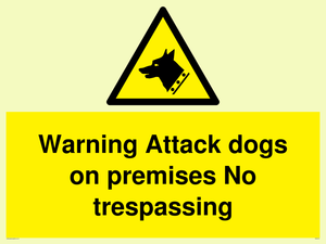 WA5319: Warning Attack dogs