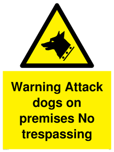 WA5319: Warning Attack dogs