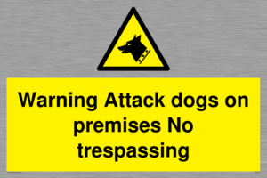 WA5319: Warning Attack dogs