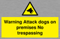 WA5319: Warning Attack dogs