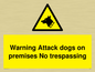 WA5319: Warning Attack dogs