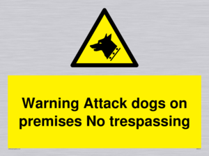 WA5319: Warning Attack dogs