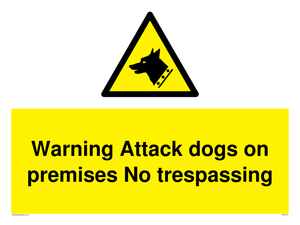 WA5319: Warning Attack dogs