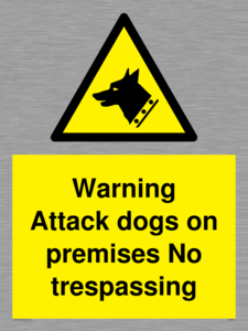 WA5319: Warning Attack dogs