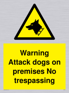 WA5319: Warning Attack dogs