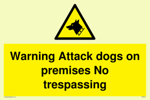 WA5319: Warning Attack dogs