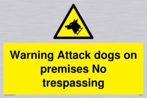 WA5319: Warning Attack dogs