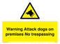 WA5319: Warning Attack dogs