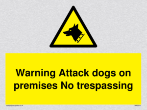 WA5319: Warning Attack dogs