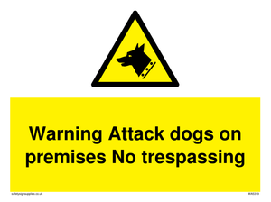 WA5319: Warning Attack dogs