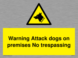 WA5319: Warning Attack dogs