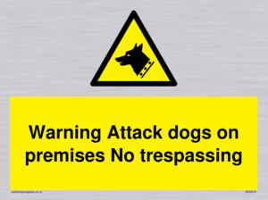 WA5319: Warning Attack dogs