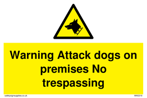 WA5319: Warning Attack dogs