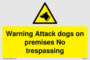 WA5319: Warning Attack dogs