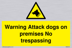 WA5319: Warning Attack dogs
