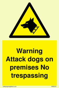 WA5319: Warning Attack dogs