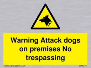 WA5319: Warning Attack dogs
