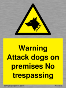 WA5319: Warning Attack dogs
