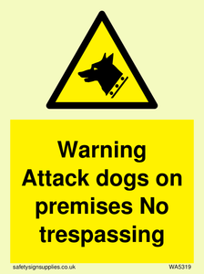 WA5319: Warning Attack dogs