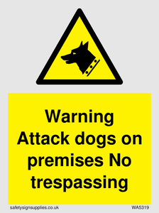 WA5319: Warning Attack dogs