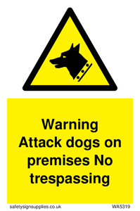 WA5319: Warning Attack dogs