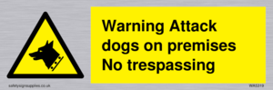 WA5319: Warning Attack dogs