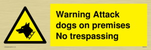 WA5319: Warning Attack dogs