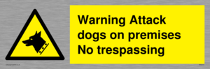 WA5319: Warning Attack dogs