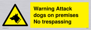 WA5319: Warning Attack dogs