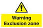 WA5514: Warning Exclusion zone