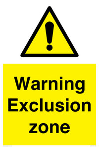 WA5514: Warning Exclusion zone