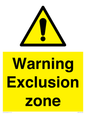 WA5514: Warning Exclusion zone