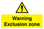 WA5514: Warning Exclusion zone