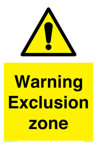 WA5514: Warning Exclusion zone