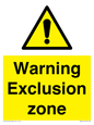 WA5514: Warning Exclusion zone