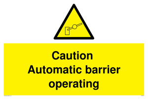 WA5579: Automatic barrier