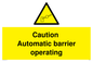 WA5579: Automatic barrier