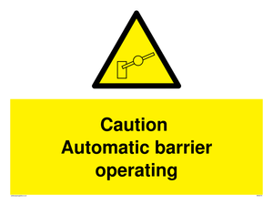 WA5579: Automatic barrier