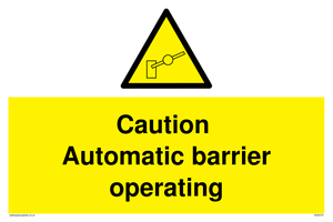 WA5579: Automatic barrier