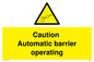 WA5579: Automatic barrier