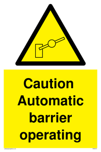 WA5579: Automatic barrier