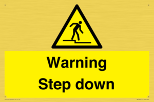 WA7800: Warning Step down